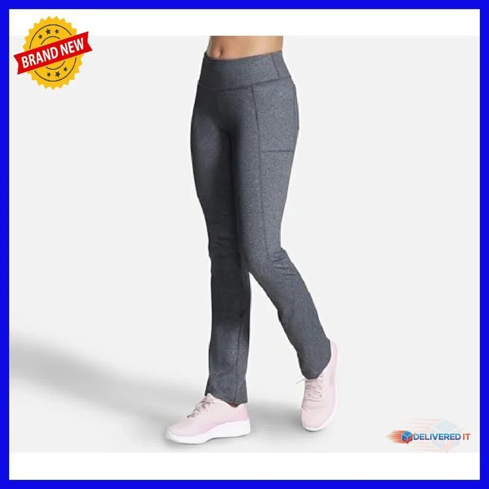 Soft Nylon Spandex Active Pants with Smartphone Pockets 31